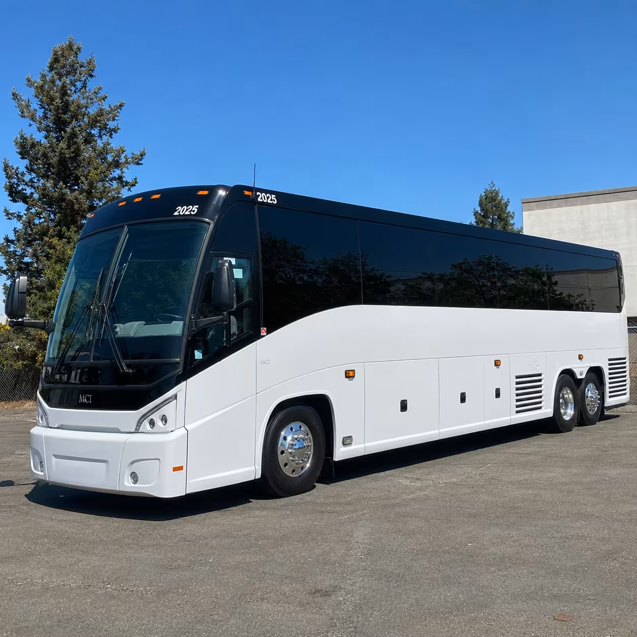 56 passenger charter bus