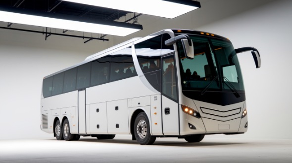 54 passenger charter bus apple valley