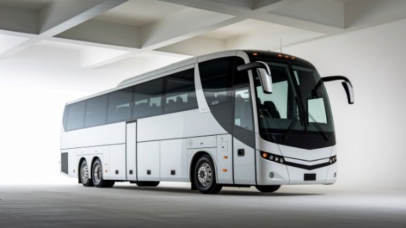 56 passenger charter bus apple valley