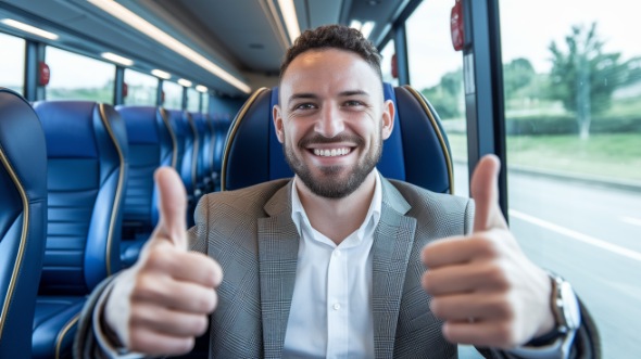 apple valley corporate bus rental