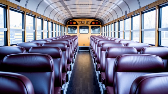 apple valley school bus rental inside